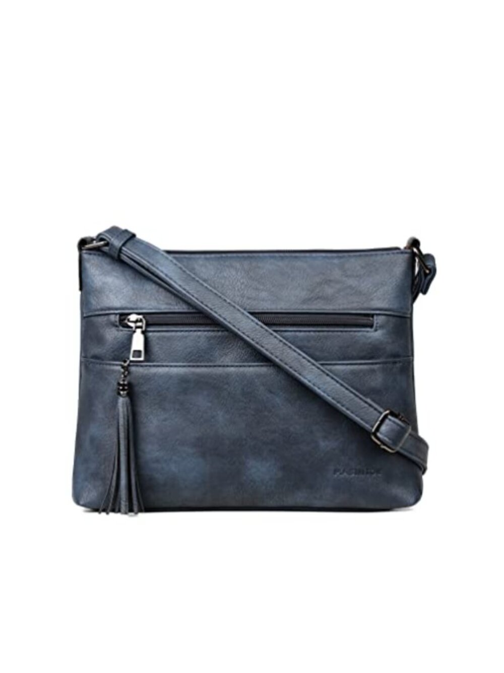 Vegan Leather Crossbody Purse Medium Shoulder Bag